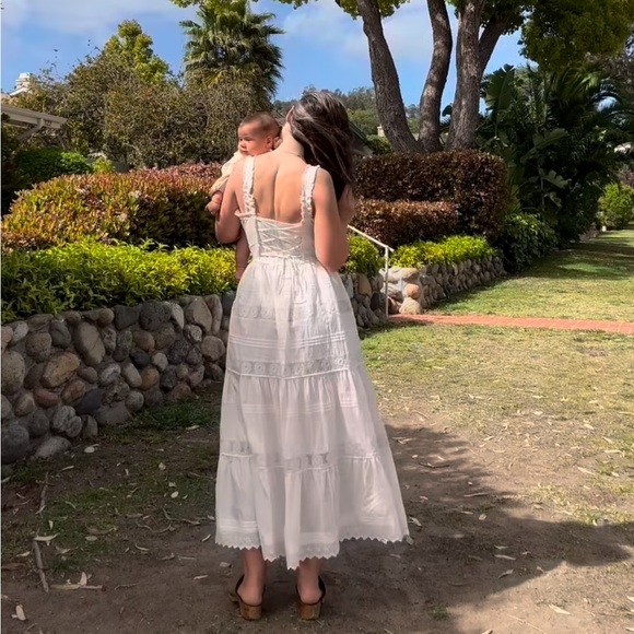 The Adele Dress | Pearl Embroider | S | Christy Dawn - Picture 5 of 14